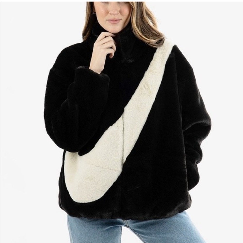 Nike fur jacket